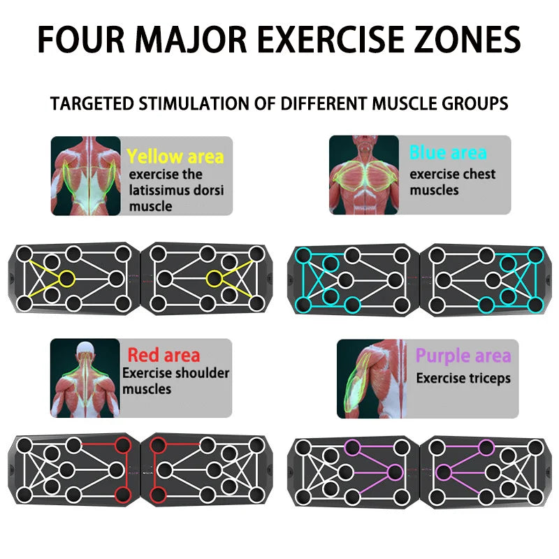 Multifunktionales Push-Up-Board